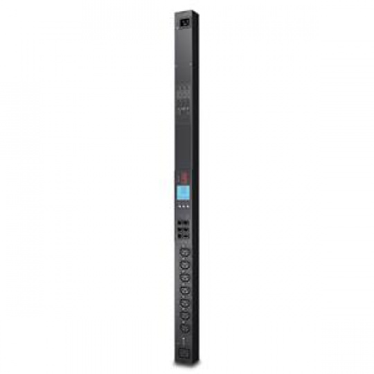 APC AP8958EU3 Rack PDU 2G, Switched, ZeroU, 16A, IEC309->(7) C13 & (1) C19, IEC309 Cord