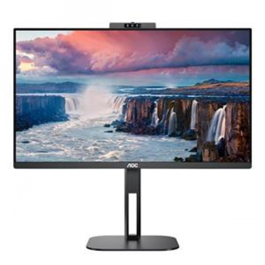 AOC LCD 24V5CW 23,8" IPS/1920x1080@75Hz/1ms/1000:1/20mil:1/300cd/HDMI/DP/4xUSB/USB-C/Webcam/Repro/Pivot/VESA