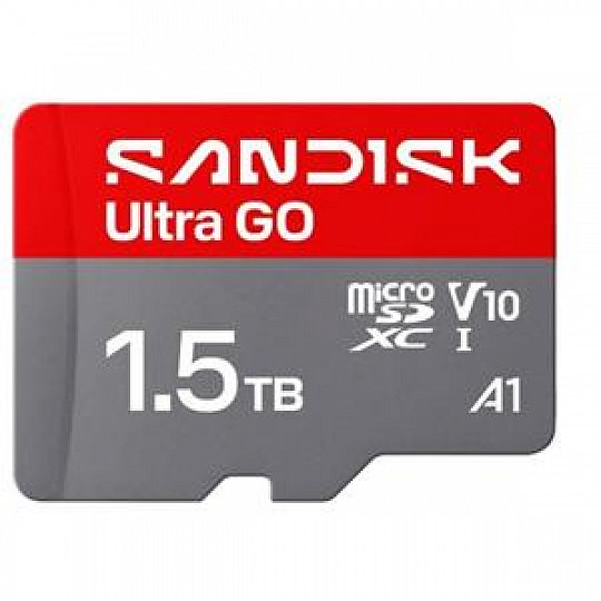 SanDisk Ultra GO microSDHC UHS-I Card 1.5TB MicroSD 190MB/s Read Full HD video SanDisk Ultra GO microSDHC UHS-I Card 1.5TB MicroSD 190MB/s Read Full HD video
