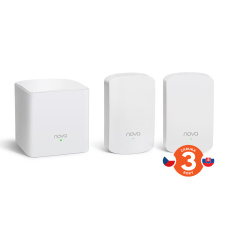 Tenda Nova MW5 (3-pack) WiFi AC1200 Mesh system Dual Band, 2x GLAN/GWAN,ostatní 1x LAN,SMART CZ app Tenda Nova MW5 (3-pack) WiFi AC1200 Mesh system Dual Band, 2x GLAN/GWAN,ostatní 1x LAN,SMART CZ app