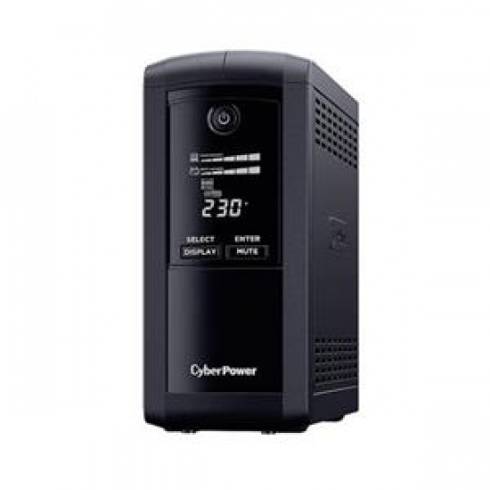 CyberPower Value Pro serie GreenPower UPS 700VA/390W, české zásuvky