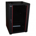 OCRACK 19" OCC-25U-68SBK rozvaděč stojanový 25U/600x800 skleněné dveře
