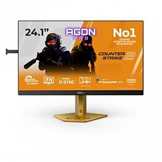 AOC LCD AGON PRO herní CS24A 24,1" TN/1920x1080@610Hz/0,5ms/500cd/2xHDMI/DP/4xUSB/Pivot/HAS/VESA