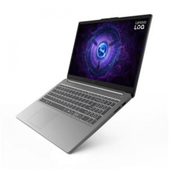 Lenovo LOQ 15IAX9E   i7-12650HX/16GB/SSD 1TB/15,6"/IPS/FHD/144Hz/300nitů/RTX4050 6GB/RJ45/135W/bez OS/šedá