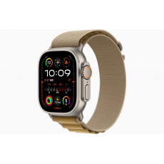 Apple Watch Ultra 2/49mm/Natural/Sport Band/Tan Alpine/Large Apple Watch Ultra 2/49mm/Natural/Sport Band/Tan Alpine/Large