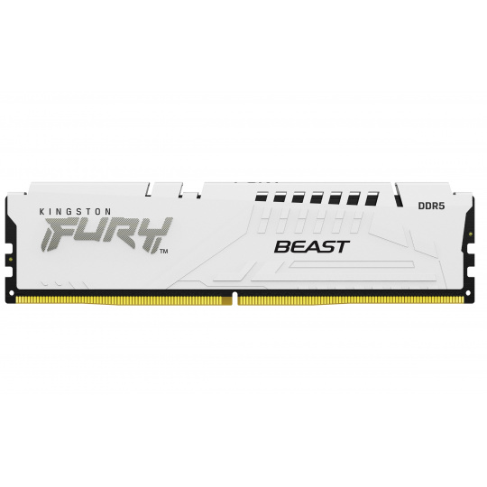 Kingston FURY Beast White/DDR5/16GB/6000MHz/CL30/1x16GB/White