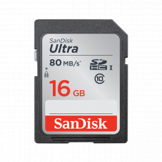 SanDisk Ultra SDHC 16GB 80MB/s Class10 UHS-I SanDisk Ultra SDHC 16GB 80MB/s Class10 UHS-I