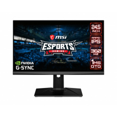 MSI Oculux/NXG253R/24,5"/IPS/FHD/360Hz/1ms/Black/3R MSI Oculux/NXG253R/24,5"/IPS/FHD/360Hz/1ms/Black/3R