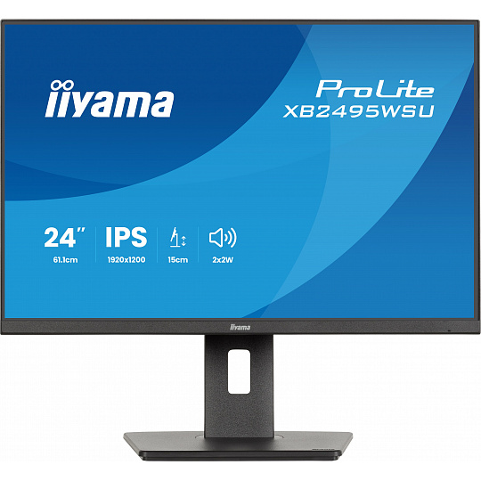 iiyama ProLite/XB2495WSU-B1/24,1"/IPS/1900x1200/100Hz/4ms/Černá/3R