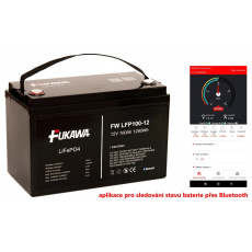 FUKAWA LFP100-12 LiFePo4 (12,8V 100Ah Bluetooth)