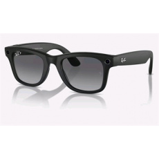 Meta Ray-Ban Wayfarer, AI brýle, Matte Black, Polarized Gradient Graphite Large size