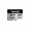 Lexar 1TGB H-P Silver Plus microSDHC s adp C10 A2