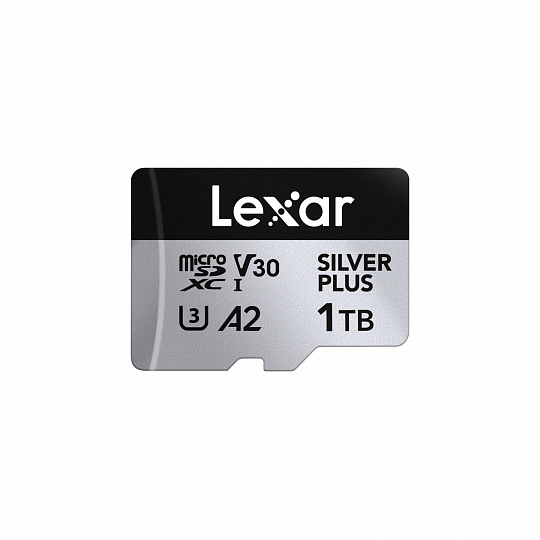 Lexar 1TGB H-P Silver Plus microSDHC s adp C10 A2 Lexar 1TGB H-P Silver Plus microSDHC s adp C10 A2