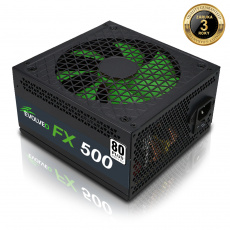 EVOLVEO FX 500,zdroj 500W ATX,14cm,80+,White,3YRW EVOLVEO FX 500,zdroj 500W ATX,14cm,80+,White,3YRW