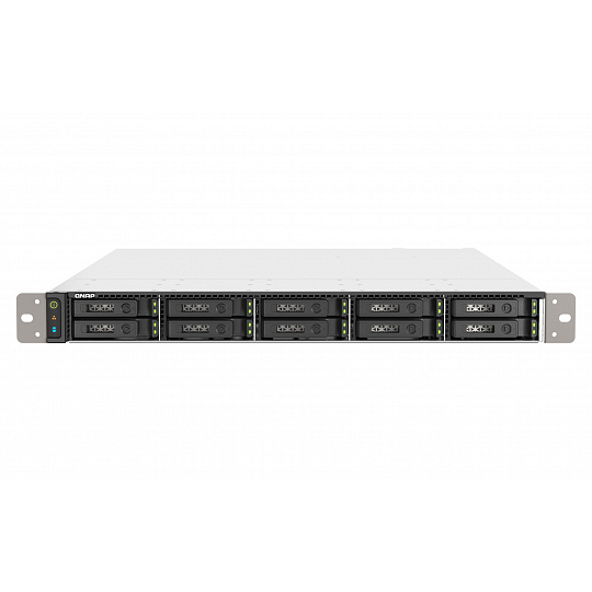 QNAP TS-h1090FU-7302P-64G (AMD EPYC, 64GB ECC RAM, 10x 2,5" U.2/U.3/SATA, 2x 2,5GbE, 2x 25Gb SFP28) QNAP TS-h1090FU-7302P-64G (AMD EPYC, 64GB ECC RAM, 10x 2,5" U.2/U.3/SATA, 2x 2,5GbE, 2x 25Gb SFP28)