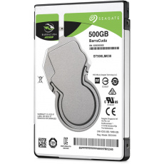 Disk Seagate BarraCuda 2.5" 500GB, SATA III/600, 5.400RPM, 128MB