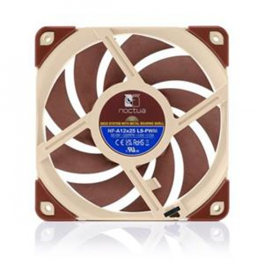 Noctua NF-A12x25-LS-PWM, 120x120x25 mm, 1200 RPM, 4-pin