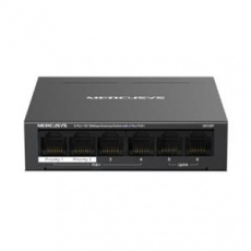 Mercusys MS106P 6portový stolní switch 10/100 Mb/s se 4 porty PoE+