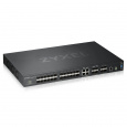 Zyxel CX4800-56F, 48-port 10/25G L3 Aggregation Fiber Switch with 8 100G Uplink (with 2 DC power supply)