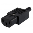 Konektor síťový 230V/F IEC C13