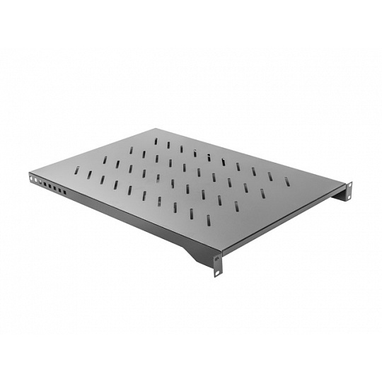 19" PEVNÁ POLICE 1U/483X700MM MAX. NOSNOST DO 15