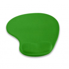 4W Podložka pod myš ergonomická gelová Green
