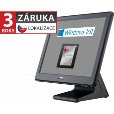 AerPOS PP-9635AV, 15" LCD LED, 350 cd/m2, J1900 2,42GHz, 4GB RAM, 120GB SSD, Win 10 IoT, rámeček,čer AerPOS PP-9635AV, 15" LCD LED, 350 cd/m2, J1900 2,42GHz, 4GB RAM, 120GB SSD, Win 10 IoT, rámeček,čer