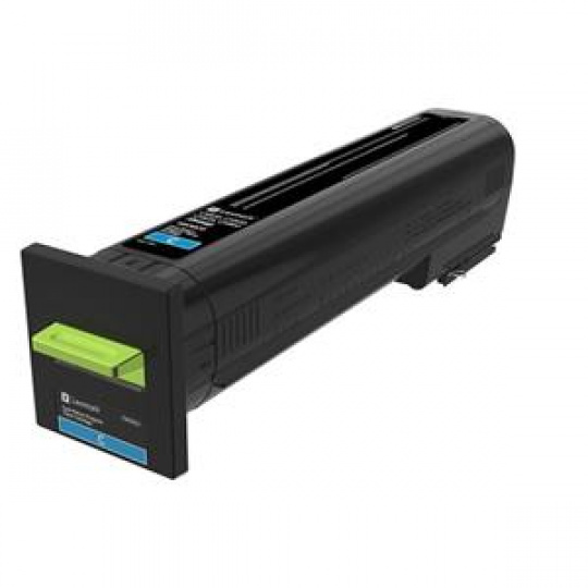 Lexmark CS820, CX82x, CX860 Cyan Return Programme Toner Cartridge - 8 000 stran