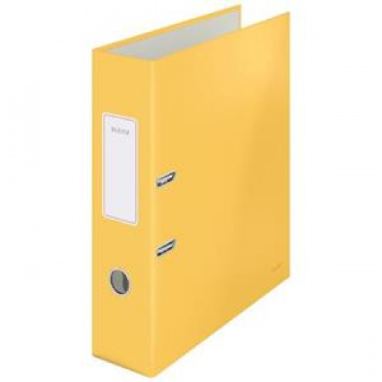 LEITZ Pákový pořadač 180°  Cosy hebký A4 80 mm teplá žlutá