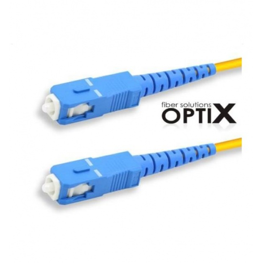 OPTIX SC/APC-SC/APC optický patch cord 09/125 0,5m G657A OPTIX SC/APC-SC/APC optický patch cord 09/125 0,5m G657A