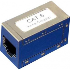 Spojka 2x RJ45 STP Cat6