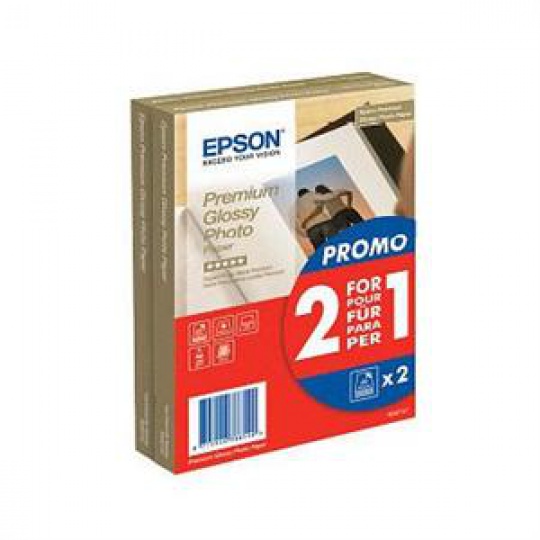 Prem. Glossy Photo Paper, 10x15cm, 255g, 2x40 listů