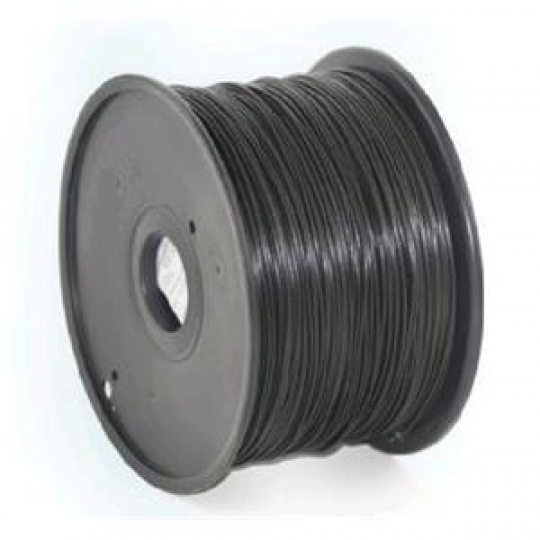 GEMBIRD Tisková struna (filament), PLA, 1,75mm, 1kg, černá