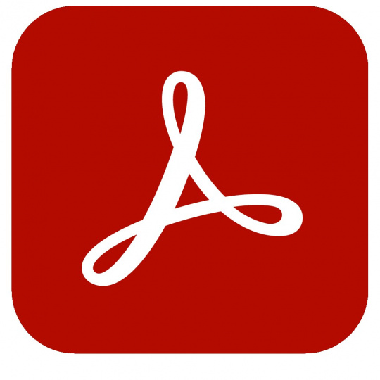 Adobe Acrobat Standard DC WIN ENG COM TEAM RENEWAL L-3 50-99 (12 měsíců)