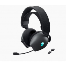 Alienware Tri-Mode Wireless Gaming Headset - AW725H (Dark Side of the Moon) Alienware Tri-Mode Wireless Gaming Headset - AW725H (Dark Side of the Moon)