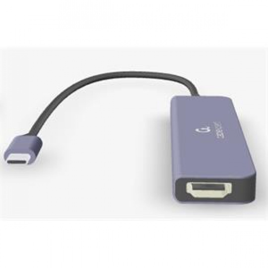GEMBIRD A-CM-COMBO6-02 víceportový adaptér USB Type C 6v1 Hub + HDMI + čtečka karet GEMBIRD A-CM-COMBO6-02 víceportový adaptér USB Type C 6v1 Hub + HDMI + čtečka karet