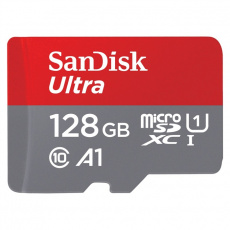 SanDisk Ultra microSDXC 128GB 120MB/s + adaptér SanDisk Ultra microSDXC 128GB 120MB/s + adaptér