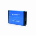GEMBIRD USB 3.0 externí box 2,5", modrý