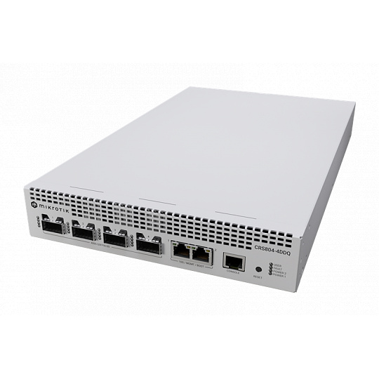MikroTik CRS804-4DDQ-hRM, Cloud Router Switch MikroTik CRS804-4DDQ-hRM, Cloud Router Switch