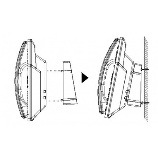 Grandstream držák pro montáž na zeď pro GRP2614/2615/2616/GXV3350