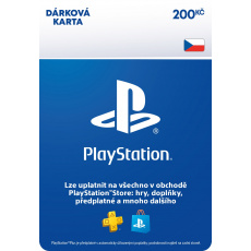 ESD CZ - PlayStation Store el. peněženka - 200 Kč