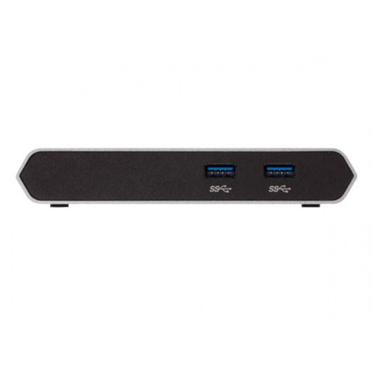 Aten 2-Port USB-C Dock Switch with Power Pass-through