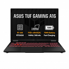 ASUS TUF Gaming A16/FA608UHI-TU126Z/R7-260/16"/WUXGA/16GB/512GB/RTX 5050/bez OS/Gray/2R ASUS TUF Gaming A16/FA608UHI-TU126Z/R7-260/16"/WUXGA/16GB/512GB/RTX 5050/bez OS/Gray/2R
