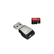 SanDisk Extreme Pro microSDXC 64GB 275MB/s + ada. SanDisk Extreme Pro microSDXC 64GB 275MB/s + ada.