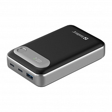 Sandberg Travel Powerbank 20000 mAh PD35W, kompaktní powerbanka s USB-C PD, černá Sandberg Travel Powerbank 20000 mAh PD35W, kompaktní powerbanka s USB-C PD, černá