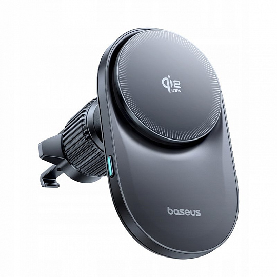 Baseus PrimeTrip VC2 Pro Cooling Magnetický Držák do Auta s Bezdrátovým Nabíjením 25W Cosmic Black