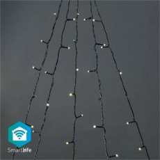 Nedis WIFILXT12W200 SmartLife světelný řetěz | Strom | Wi-Fi | Teplé až chladné bílé | 200 LED's | 5 x 4 m | Android/IOS Nedis WIFILXT12W200 SmartLife světelný řetěz | Strom | Wi-Fi | Teplé až chladné bílé | 200 LED's | 5 x 4 m | Android/IOS
