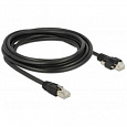 Delock Kabel RJ45 samec > RJ45 samec se šroubky Cat.6 SSTP 3 m