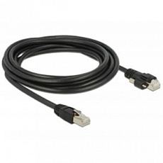 Delock Kabel RJ45 samec > RJ45 samec se šroubky Cat.6 SSTP 3 m