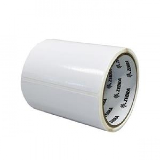 Zebra Label, PVC, 101.6x76.2mm; Thermal Transfer, 8000T 7 YEAR VINYL, Permanent Adhesive, 76.2mm Core, Sample Zebra Label, PVC, 101.6x76.2mm; Thermal Transfer, 8000T 7 YEAR VINYL, Permanent Adhesive, 76.2mm Core, Sample